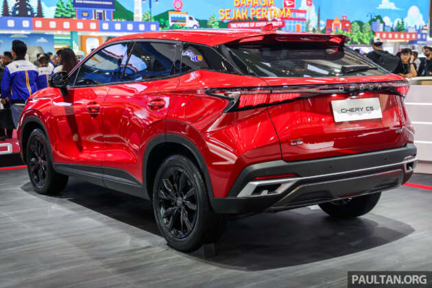 Chery C5 di Indonesia – Omoda 5 facelift dengan transmisi DCT, suspensi multilink, harga dari RM83k