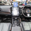 2025 Subaru Forester launched in Indonesia – sole 2.5L variant with 185 PS, EyeSight ADAS; from RM190k