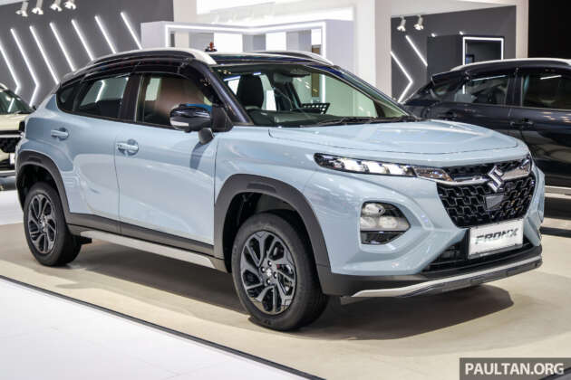 Suzuki Fronx 2025 tampil di GIIAS – pencabar Rocky dan Ativa, dari RM67k, pilihan varian hibrid, ADAS