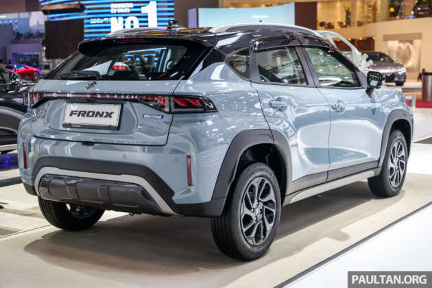Suzuki Fronx 2025 tampil di GIIAS – pencabar Rocky dan Ativa, dari RM67k, pilihan varian hibrid, ADAS