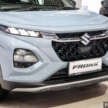 Suzuki Fronx SUV launching in Malaysia in Q4 2025, Naza confirms – eVitara EV set for 2026 debut