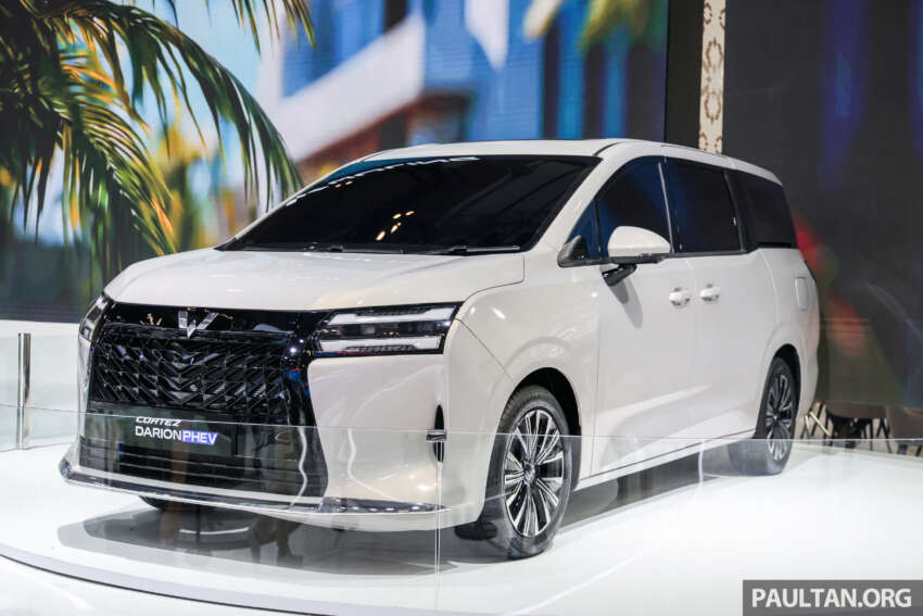 Wuling Cortez Darion MPV shown at GIIAS 2025 – EV and PHEV, up to 1,000 km combined hybrid range 1948840