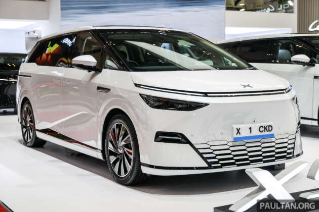 Xpeng makes Indonesian debut at GIIAS 2025 – CKD production of X9 EV started this month, from RM256k