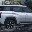 2025 Mitsubishi Destinator debuts in Indonesia – new global three-row SUV with 1.5T, CVT; CR-V size