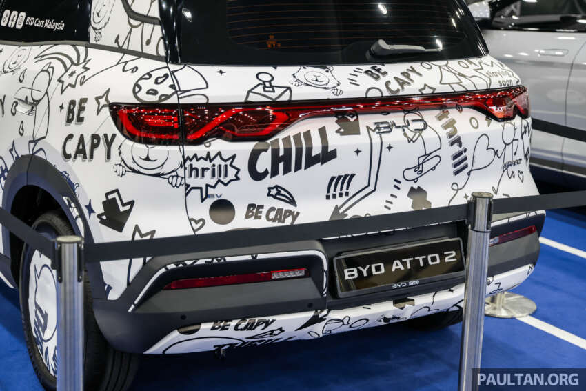 BYD Atto 2 EV previewed at PACE 2025 – compact SUV with 350 km range; X50/HR-V size; launch on July 24 1943338