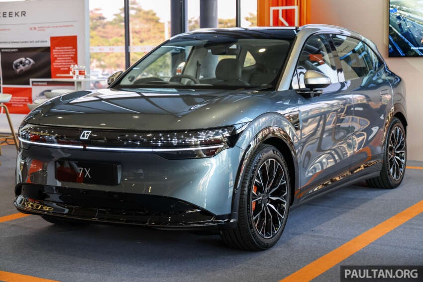 Zeekr 7X EV shown at PACE 2025 – AWD Performance unit has 20-inch alloys, adaptive air suspension 1943344