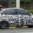 2025 Proton Saga MC3 seen at night – rear taillights with S70-like LED signature; LED projector headlamps