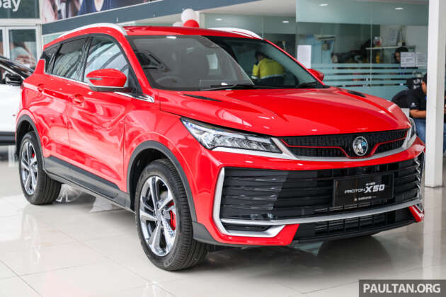 Proton X50 facelift deliveries reach 999 units since launch – 2,000 units produced as of end of July 2025