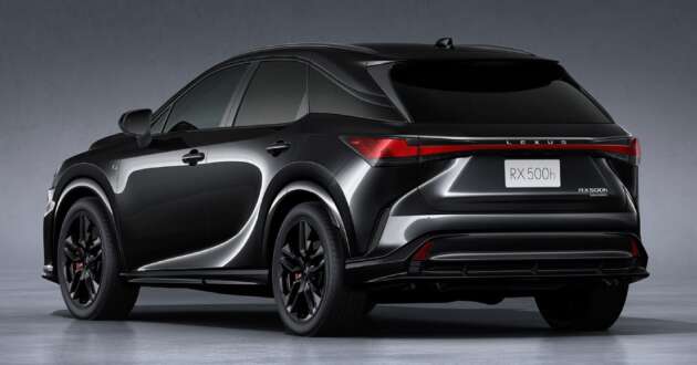 Lexus RX 500h F Sport Special Edition di Malaysia – RM512,888; hanya 50 unit; sentuhan rekaan eksklusif