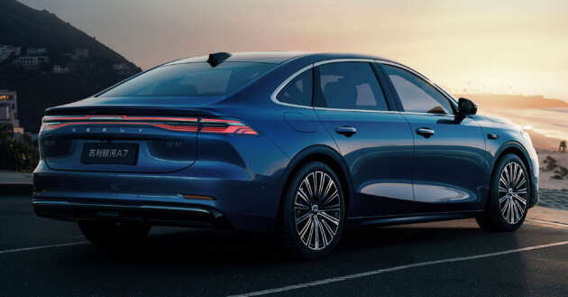 Geely Galaxy A7 PHEV dilancarkan di China – sedan plug-in hybrid jarak gerak cecah 2,100 km, dari RM62k