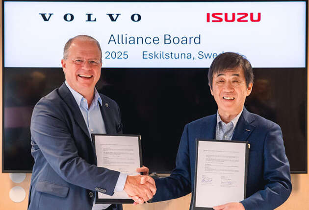 Isuzu dan Volvo Group meterai perjanjian bangunkan trak bersama – platform Isuzu, guna teknologi Volvo