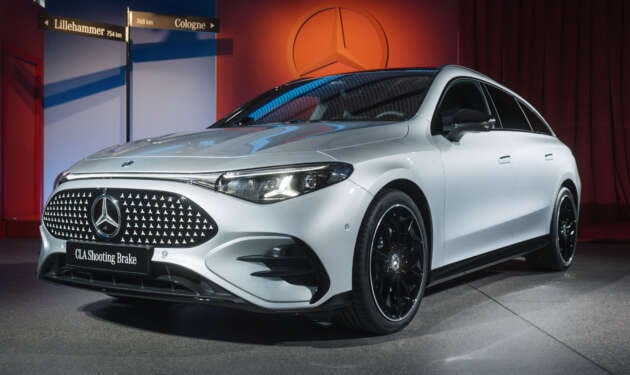 2025 Mercedes-Benz CLA Shooting Brake – EV first, CLA250+, CLA350 4Matic, bigger all-round than before