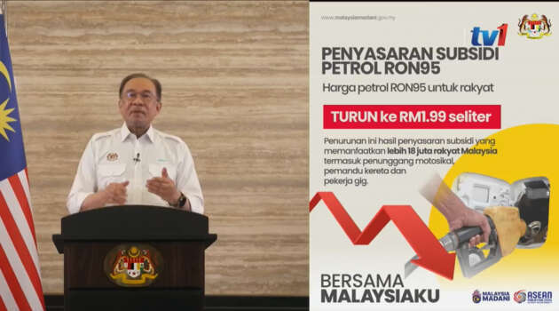 RON95 price to be reduced to RM1.99/litre soon for 18 mil rakyat – ultra rich, foreigners to pay around RM2.50