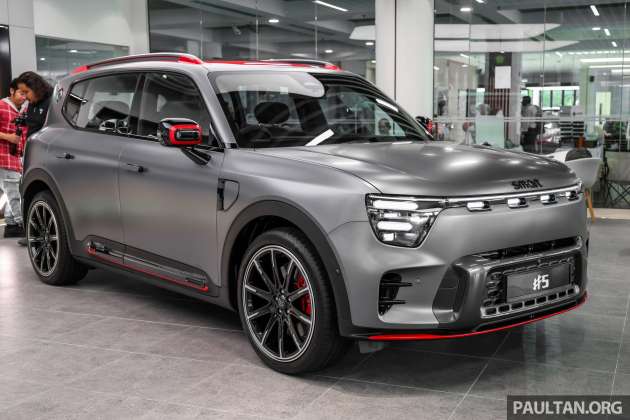 smart #5 dilancarkan di Malaysia — Premium dan Brabus, hingga 646 PS, 590 km WLTP; dari RM200k