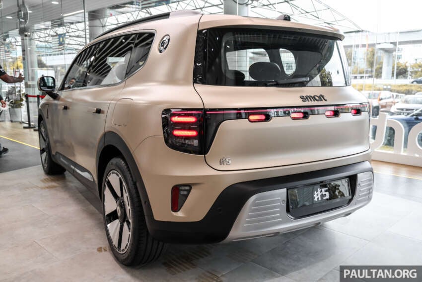 smart #5 previewed in Malaysia – up to 646 PS, 590 km WLTP range, 800V, 400 kW charging, 10-80% in 15 min 1960555