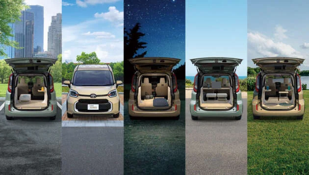 2025 Toyota Sienta gets Juno variant in Japan – two-seat hybrid MPV with furniture modules; from RM105k