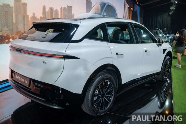 Zeekr 7X dilancar di Malaysia – lawan Tesla Model Y, 3 varian, RM180k-RM227k, hingga 646 PS, 615 km WLTP