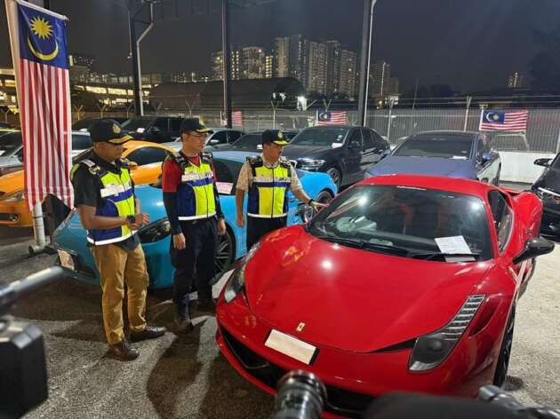 JPJ sita 104 kenderaan mewah menerusi Op Luxury 3.0 – dengan sejumlah 258 unit disita sejak Jun lalu