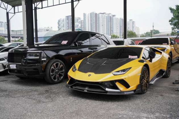 JPJ sita 53 kenderaan mewah menerusi Ops Luxury 2.0 di Lembah Klang – Rolls-Royce, Lamborghini, dll