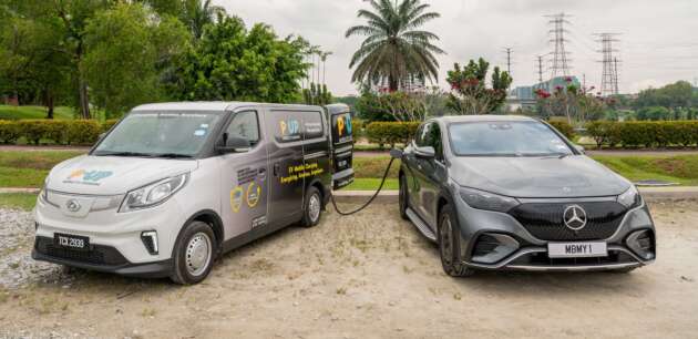 Mercedes-Benz Malaysia and P.UP introduce on-demand mobile EV charging service for EQ owners