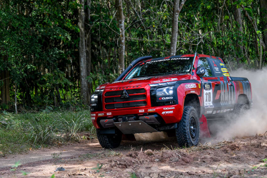 Mitsubishi Ralliart wins Asia Cross Country Rally AXCR 2025 – Triton pick-up truck brings overall victory 1956381