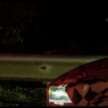 2025 Proton Saga MC3 seen at night – rear taillights with S70-like LED signature; LED projector headlamps
