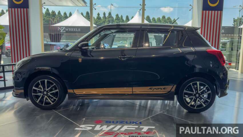 Suzuki Swift Sport Final Edition launched in Malaysia – cosmetic upgrades, 10-inch head unit; from RM138k 1958999