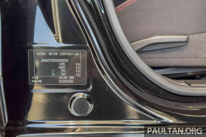 Suzuki Swift Sport Final Edition launched in Malaysia – cosmetic upgrades, 10-inch head unit; from RM138k 1959011