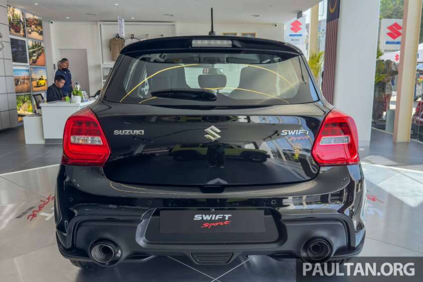 Suzuki Swift Sport Final Edition launched in Malaysia – cosmetic upgrades, 10-inch head unit; from RM138k 1958990