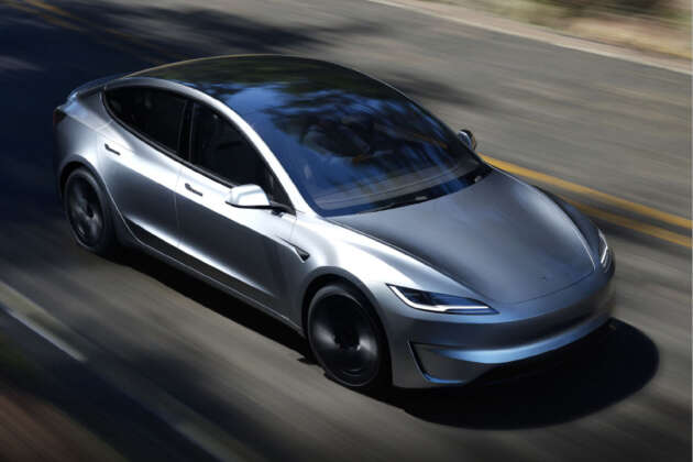 Tesla Model 3+ launched in China – new Long Range RWD offers up to 830 km CLTC; priced at RM159k