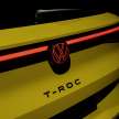 2025 Volkswagen T-Roc revealed – second-gen ‘Golf SUV’ is longer, 1.5L eTSI MHEV, column gear selector