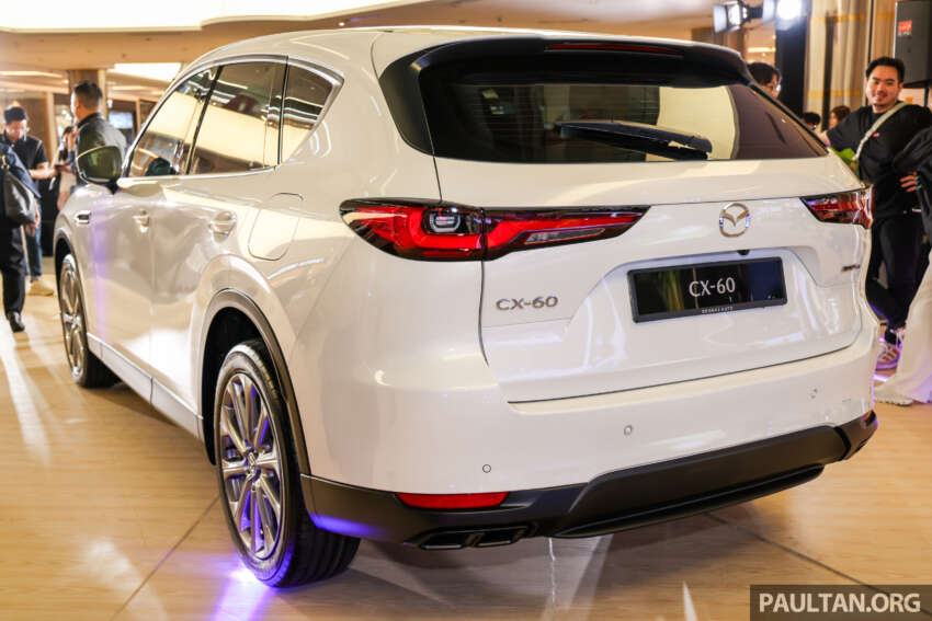 Mazda CX-60 2025 dilancarkan di Malaysia – varian 2.5 High, RWD, 191 PS/261 Nm; CBU, bermula RM200k 1963599