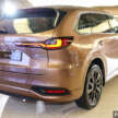 Mazda CX-80 launched in Malaysia – 328 PS/500 Nm 2.5L PHEV six-seater SUV, 65 km EV range; RM332k