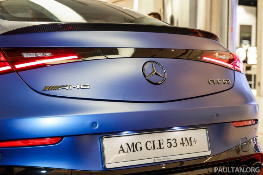 Mercedes-AMG CLE53 4Matic+ Coupe launched in Malaysia – 3.0L inline-six turbo, 449 PS, 4.2s, RM723k 1968163