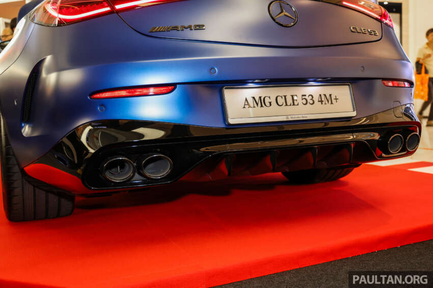 Mercedes-AMG CLE53 4Matic+ Coupe launched in Malaysia – 3.0L inline-six turbo, 449 PS, 4.2s, RM723k 1968164