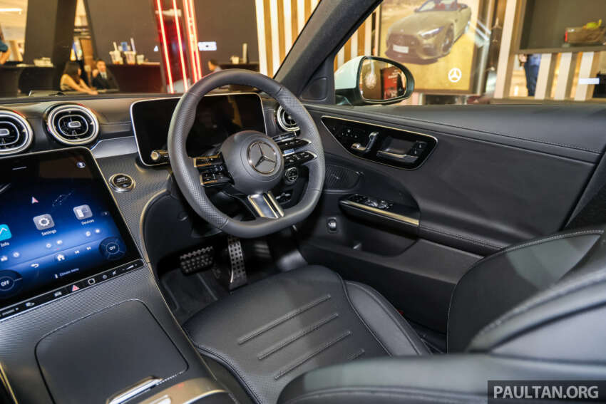 Mercedes-Benz C200 AMG Line launched in Malaysia – CKD, 19-inch AMG alloys, 360 camera, RM292,888 1967596