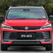 2025 Proton X50 facelift – full gallery of Flagship variant with big spoiler, two-tone interior, sunroof