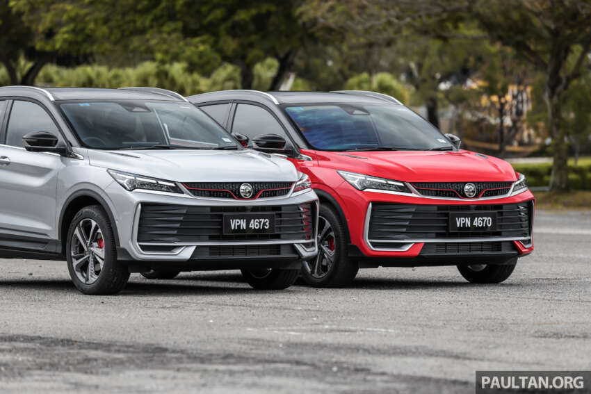2025 Proton X50 facelift – full gallery of Flagship variant with big spoiler, two-tone interior, sunroof 1970416