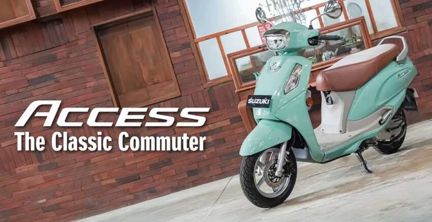 2025 Suzuki Access 125 scooter for Indonesia, RM7.7k 1975522
