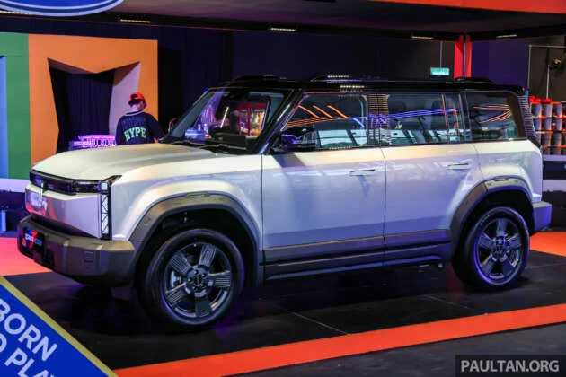 iCaur 03 RWD CKD in Malaysia – same specs, RM120k tax-free price as CBU; 184 PS, 426 km NEDC range