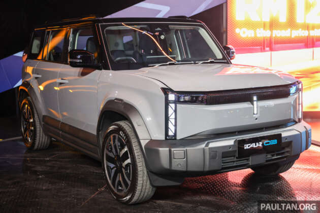 iCaur 03 2025 dilancarkan di Malaysia — dua varian, hingga 426 km jarak, 69.8 kWj; dari RM119,800