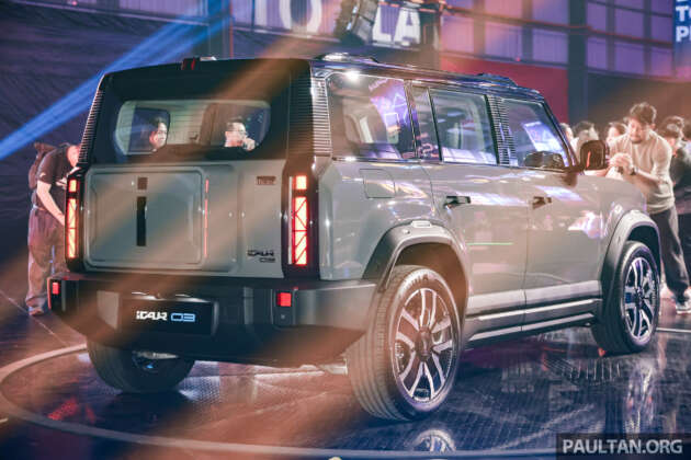 iCaur 03 2025 dilancarkan di Malaysia — dua varian, hingga 426 km jarak, 69.8 kWj; dari RM119,800