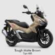 Honda ADV 160 terima skrin TFT lima inci, fungsi sambungan RoadSync di Indonesia – dari RM9.4k