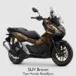 Honda ADV 160 terima skrin TFT lima inci, fungsi sambungan RoadSync di Indonesia – dari RM9.4k