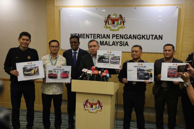 6,360 Rolls-Royce, Lambo, Bentley, Ferrari, Porsche tidak diperbaharui cukai jalan bernilai RM35.7j – Loke