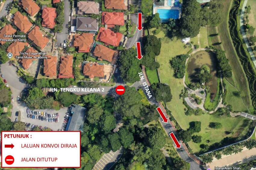 10 jalan di Klang ditutup sempena Istiadat Perkahwinan Raja Muda Selangor; 27-29 Sept, 1-2 Okt 1975327
