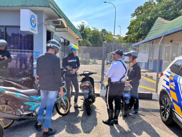 1,452 summons issued during Malacca motorcycle ops