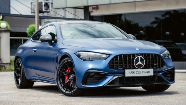 Mercedes-AMG CLE53 4Matic+ Coupe launched in Malaysia – 3.0L inline-six turbo, 449 PS, 4.2s, RM723k