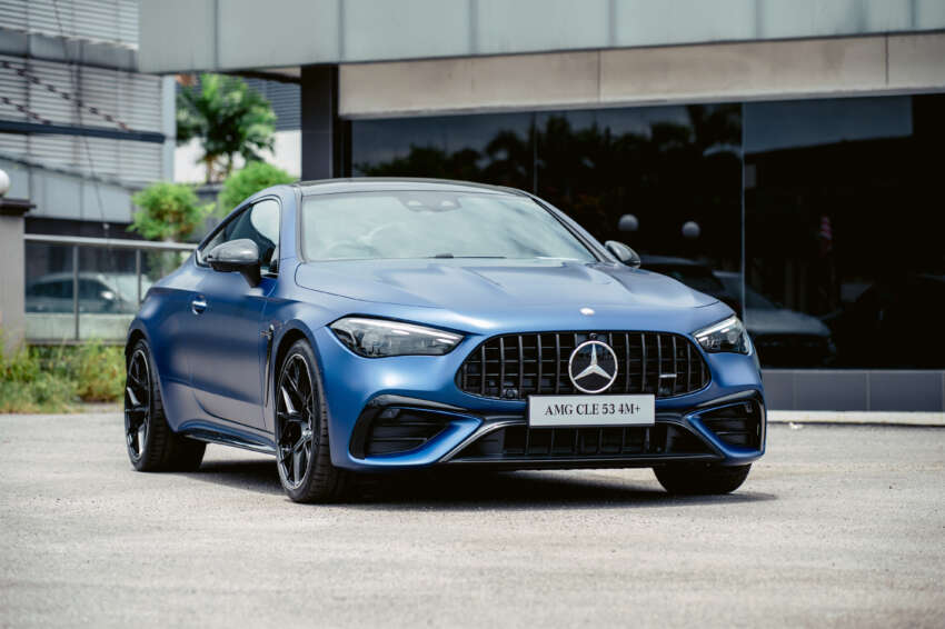 Mercedes-AMG CLE53 4Matic+ Coupe launched in Malaysia – 3.0L inline-six turbo, 449 PS, 4.2s, RM723k 1967169