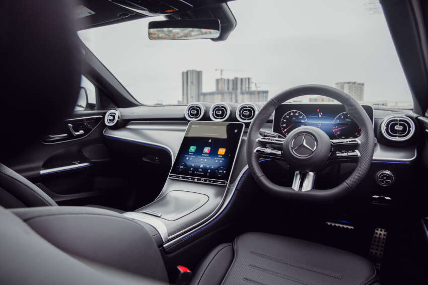 Mercedes-Benz C200 AMG Line launched in Malaysia – CKD, 19-inch AMG alloys, 360 camera, RM292,888 1967085